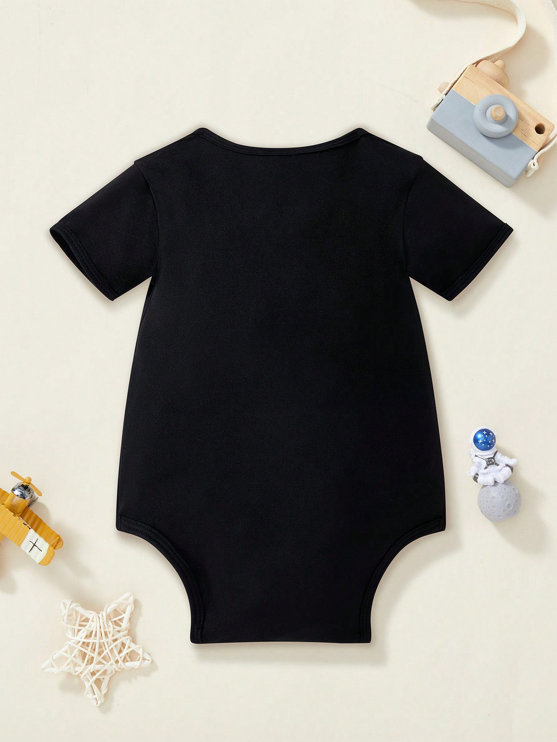 Step up your baby's playdate game with our Adorable Baby Boy Romper! With a playful slogan print, this romper is perfect for any adventure. Soft and comfortable, your little one will be ready for any playdate. Don't miss out on this essential piece for your baby's wardrobe!