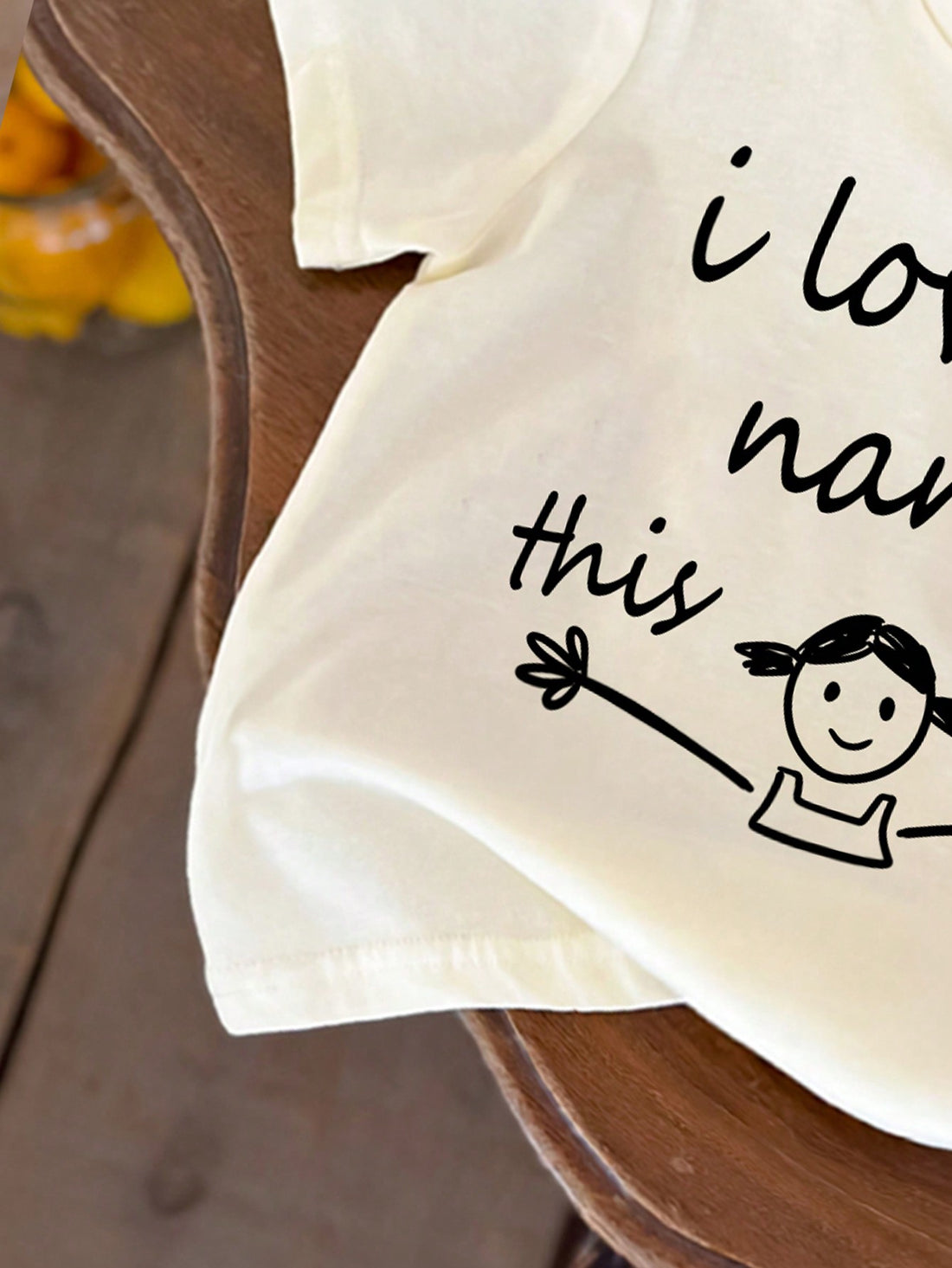 This "I Love My Nana" Baby Girl Casual Tee is the perfect summer style for your little one. Made with soft fabric, it features a cute design that expresses love for their Nana. With its casual fit, it provides comfort for everyday wear. Show your affection with this adorable tee.