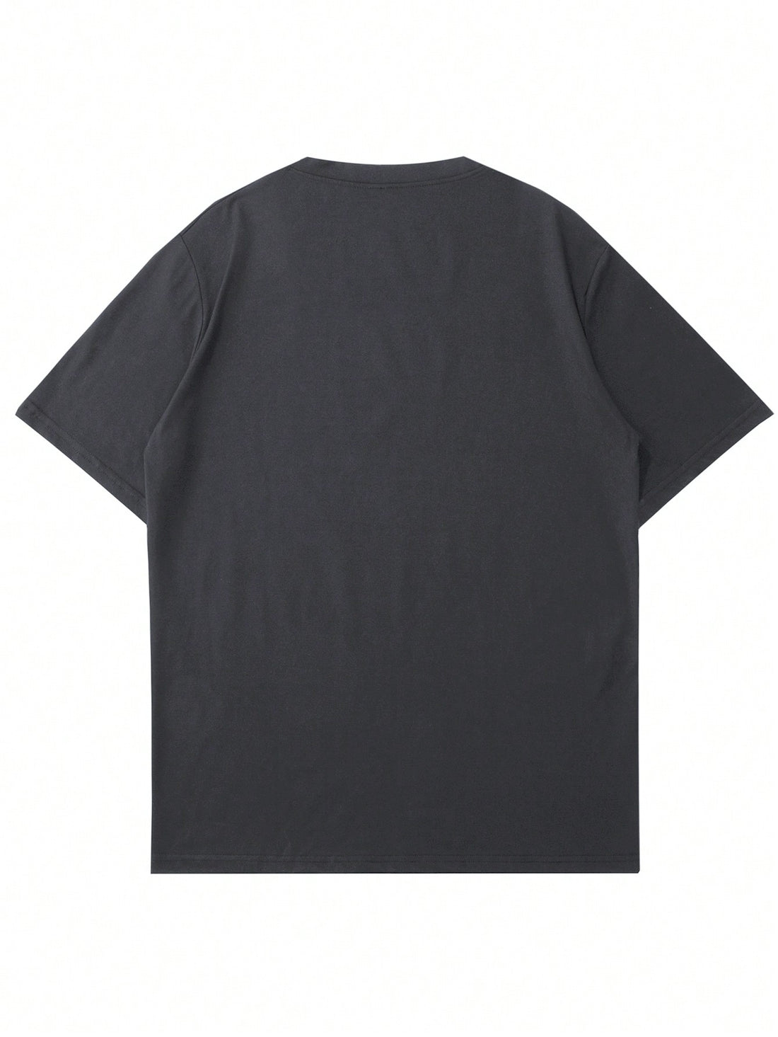 Cool and Comfy: Tween Boys' Gray Casual Printed Crew Neck T-Shirt for Summer Adventures