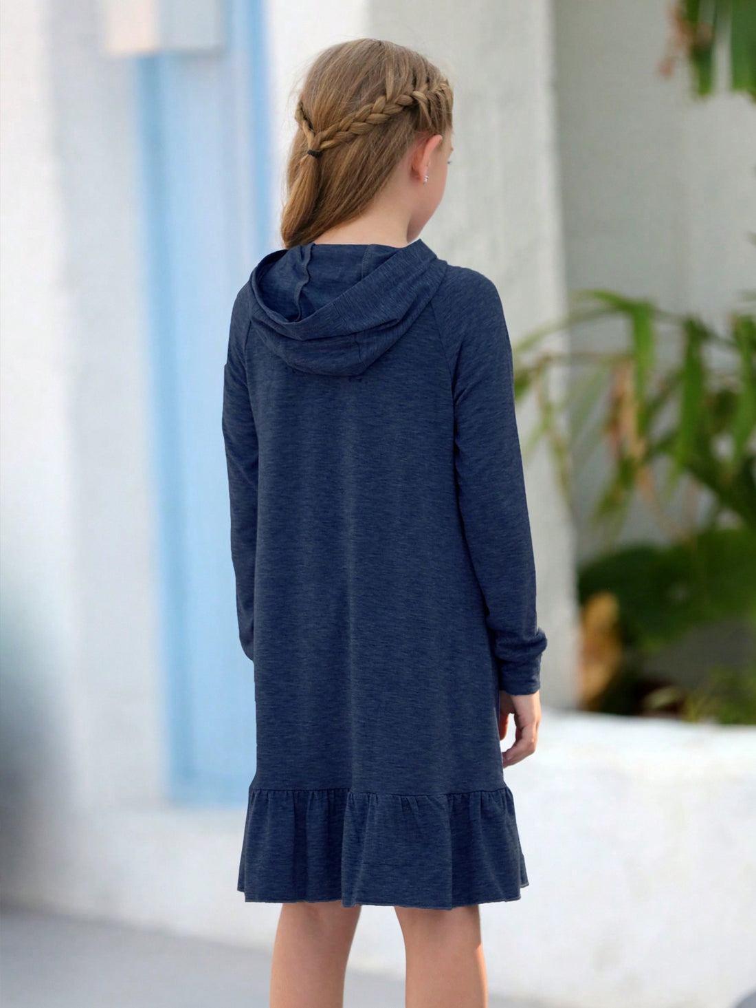 This versatile GORLYA Girls Big Tween Casual Long Sleeve Hoodie Dress is perfect for any occasion, from leisure activities to outdoor adventures and even back-to-school parties. Made with comfort and style in mind, this dress is designed to keep your child looking and feeling their best. With its long sleeves and cozy hood, it's the ideal dress for any season.