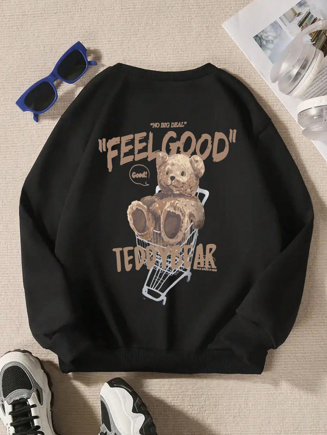 Stay warm and stylish this Fall and Winter with our Cozy Tween Girl Crew Neck Sweatshirt. Made with a comfortable blend of materials, this must-have piece will keep your tween cozy all season long. Perfect for any casual outing, this sweatshirt is a must-have for any fashion-forward girl. Order now and stay ahead of the fashion game.