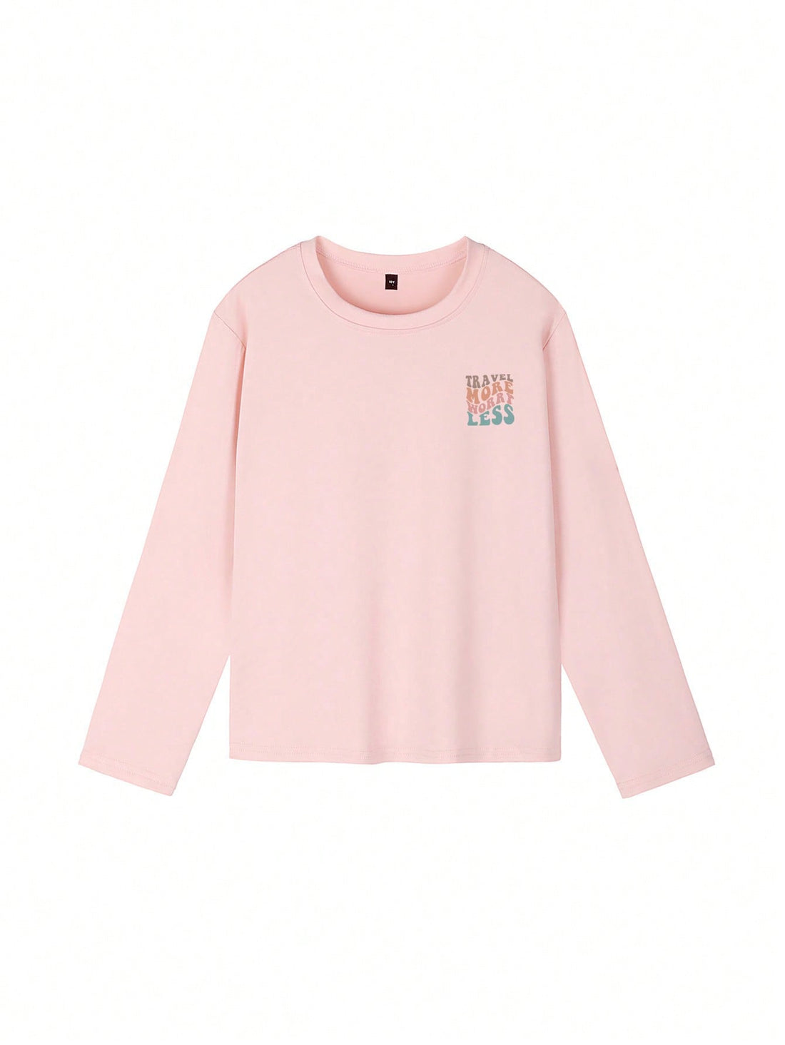 Introducing our cozy printed long sleeve t-shirt for tween girls! Perfect for the cooler seasons of autumn and winter, this shirt will keep your child warm and stylish. Made with soft, durable materials, it is perfect for everyday wear. Upgrade your child's wardrobe today!