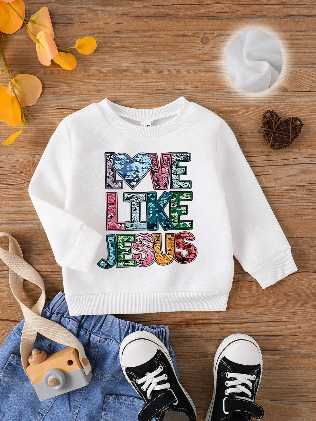 Upgrade your little one's wardrobe with our Charming Casual Baby Girl White Thermal Sweatshirt. Made with high-quality thermal fabric, this sweatshirt will keep your baby warm and cozy. Its fun graphic letters add a playful touch to any outfit. Get yours today and make a statement!