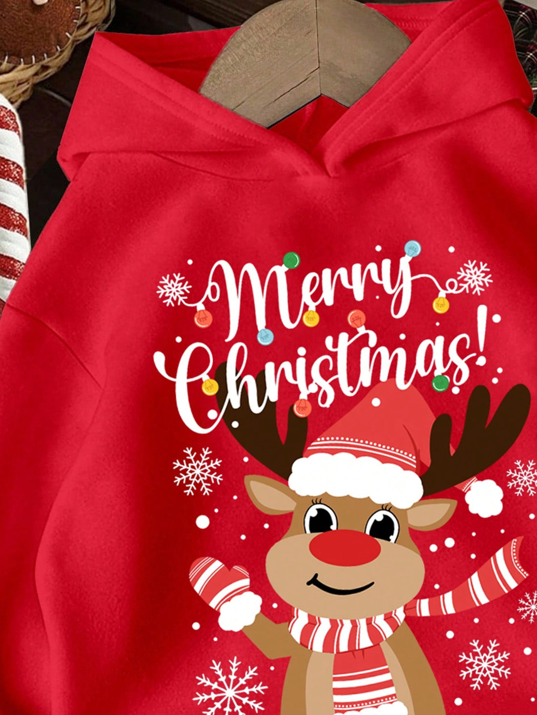 Conquer the winter cold with our Christmas Reindeer Hoodie for Teen Girls. Cozy up in the thick sweatshirt and its casual loose fit, perfect for the adventurous soul. Stay warm and stylish all season long. Take on the holidays with confidence and embrace the spirit of the reindeer!