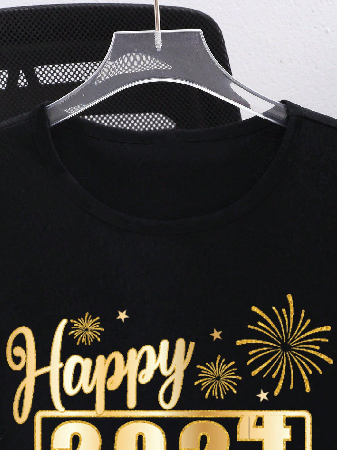 Celebrate the new year with this trendy and bold graphic tee for teen boys! The loose fit and short sleeves make it perfect for a casual and comfortable wear. Stay stylish while taking risks and embracing new adventures in 2025!